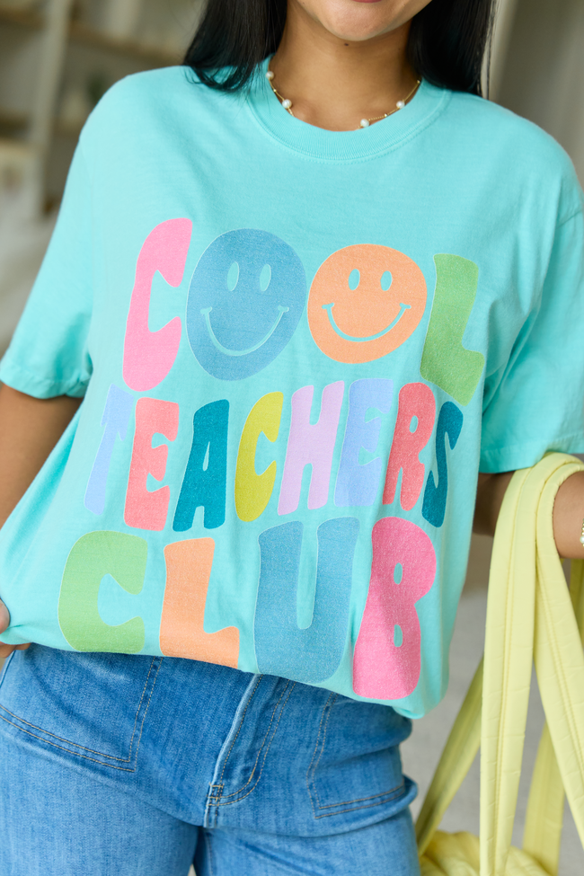 Cool Teachers Club Mint Graphic Tee