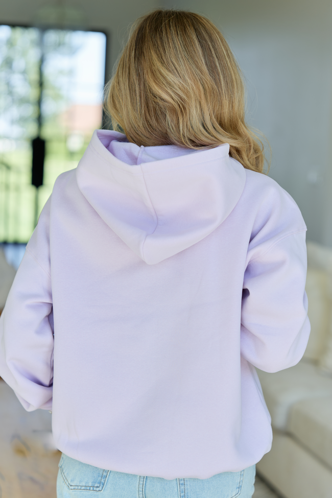 Teacher Polka Dot Purple Graphic Hoodie