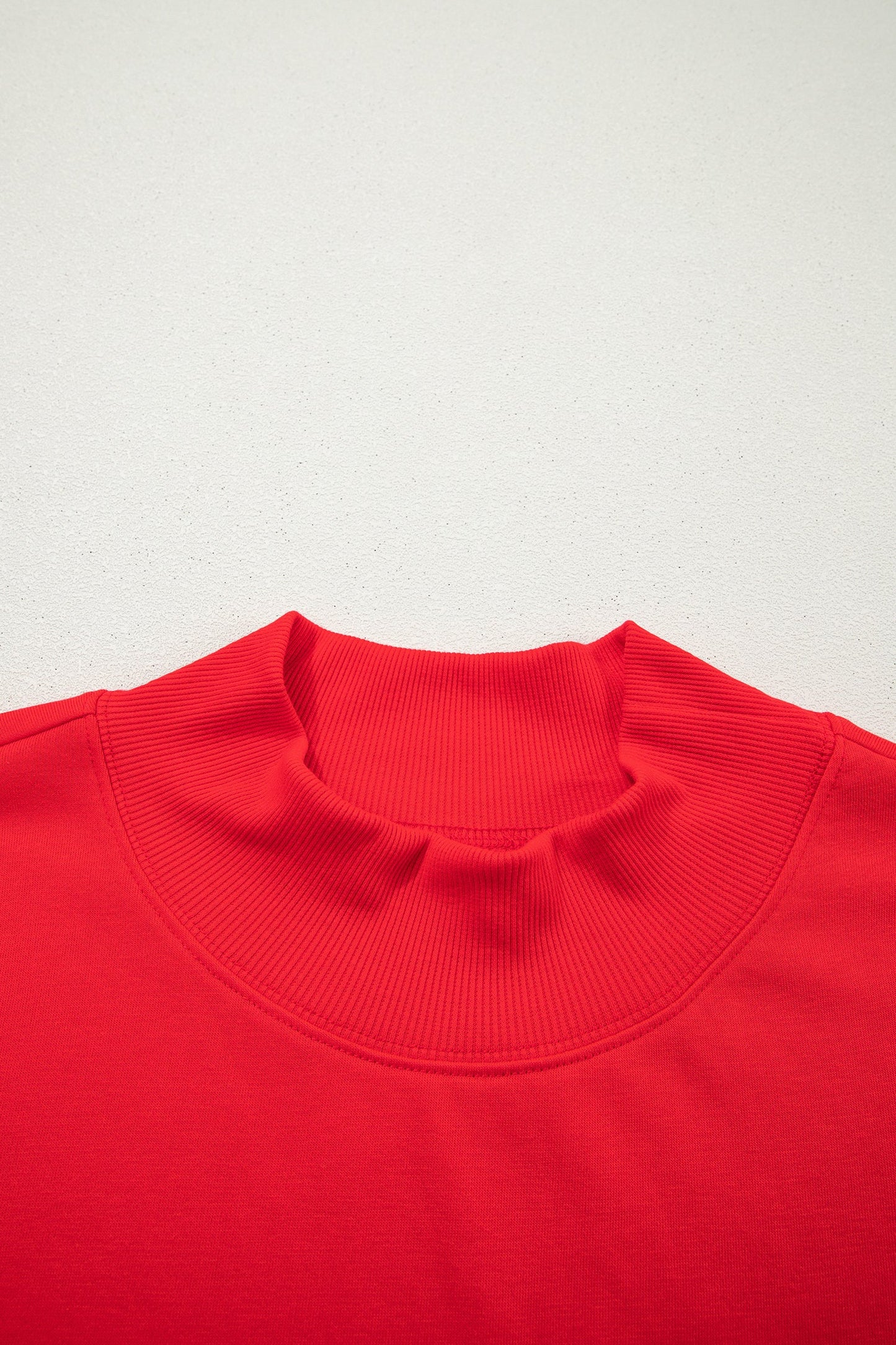 High Neck Cap Sleeve Loose Top