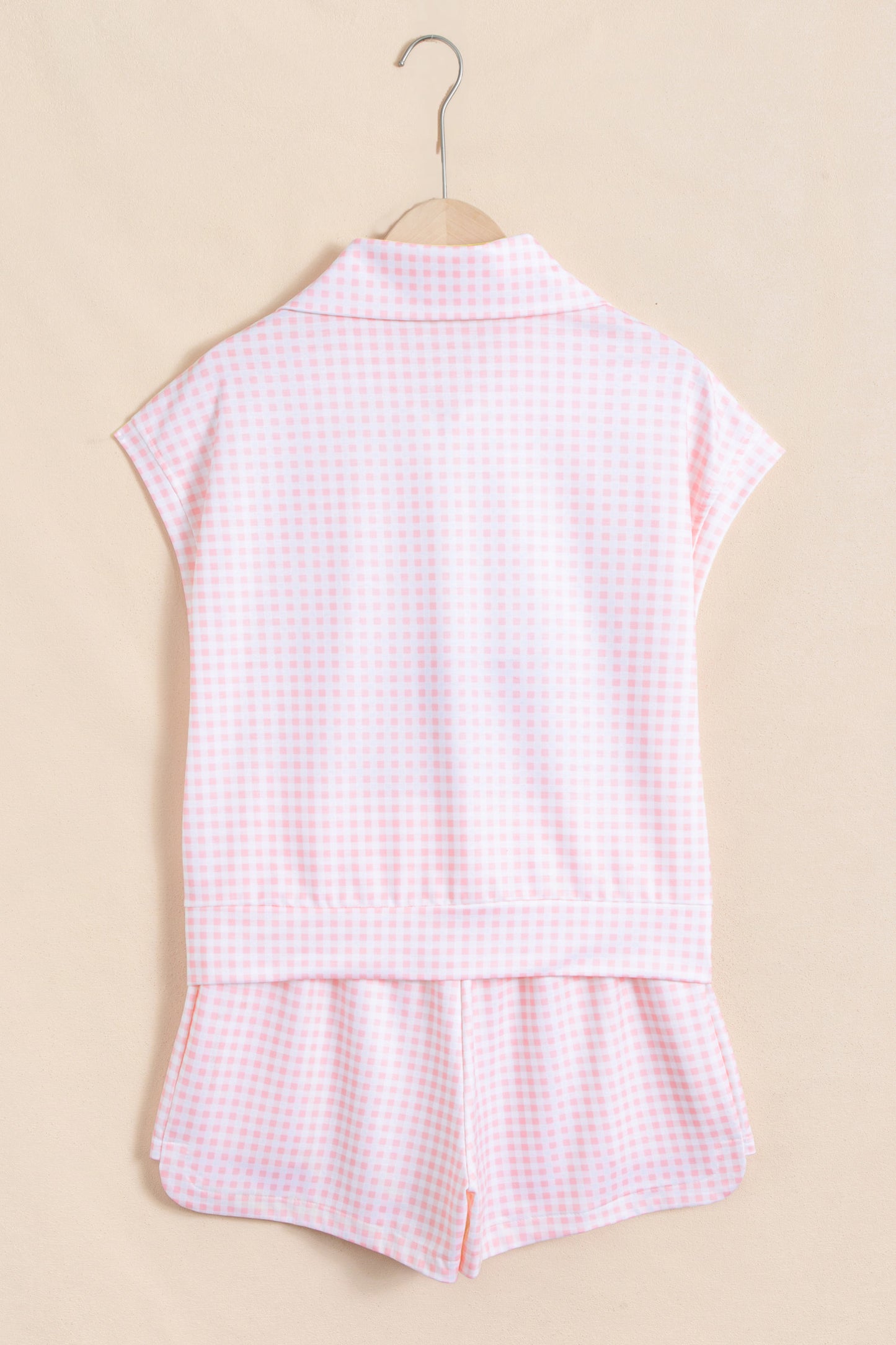 Gingham Short Set