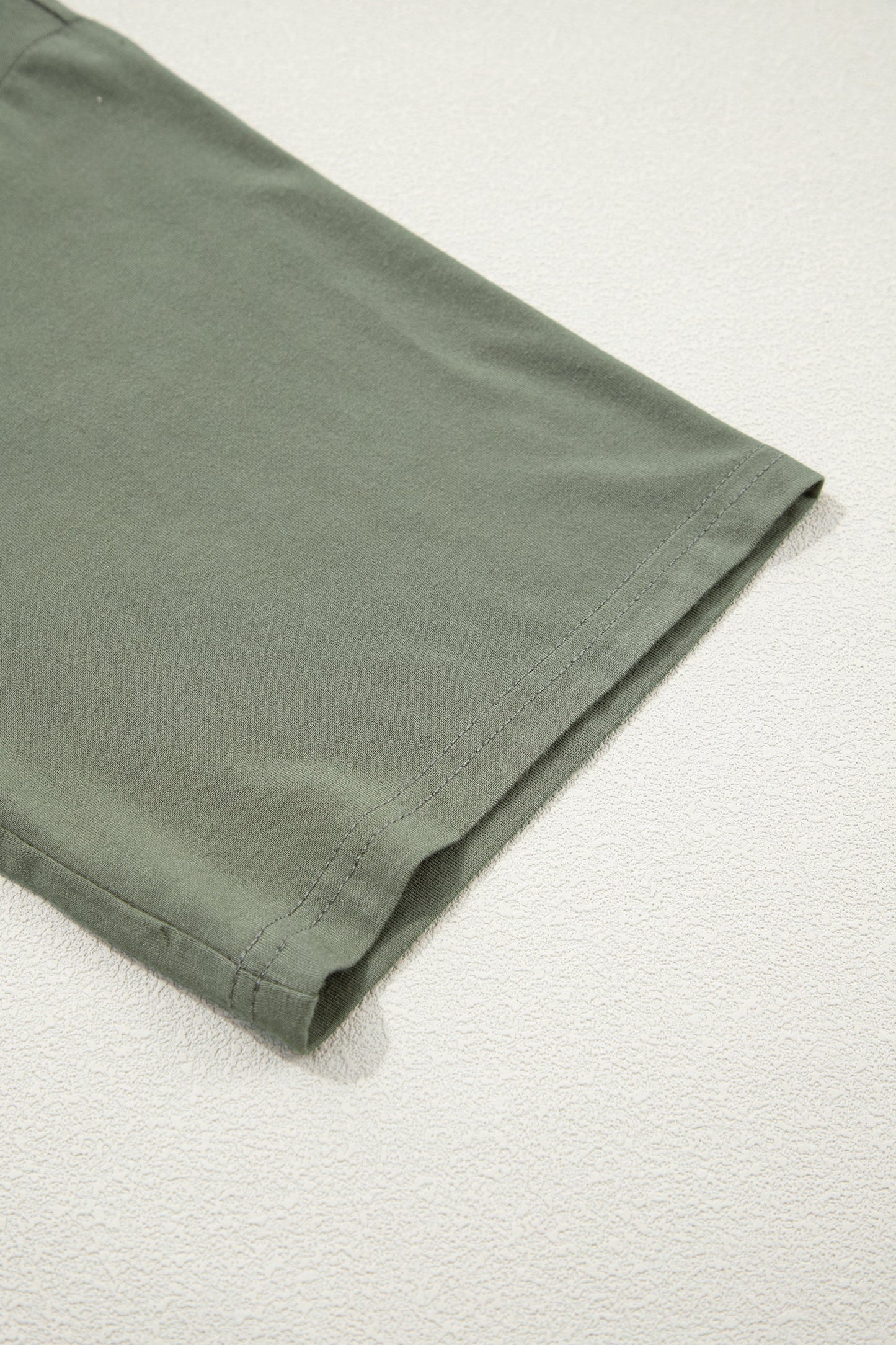 Laurel Green Oversized Tee Tie Wrap Mini Skort Set