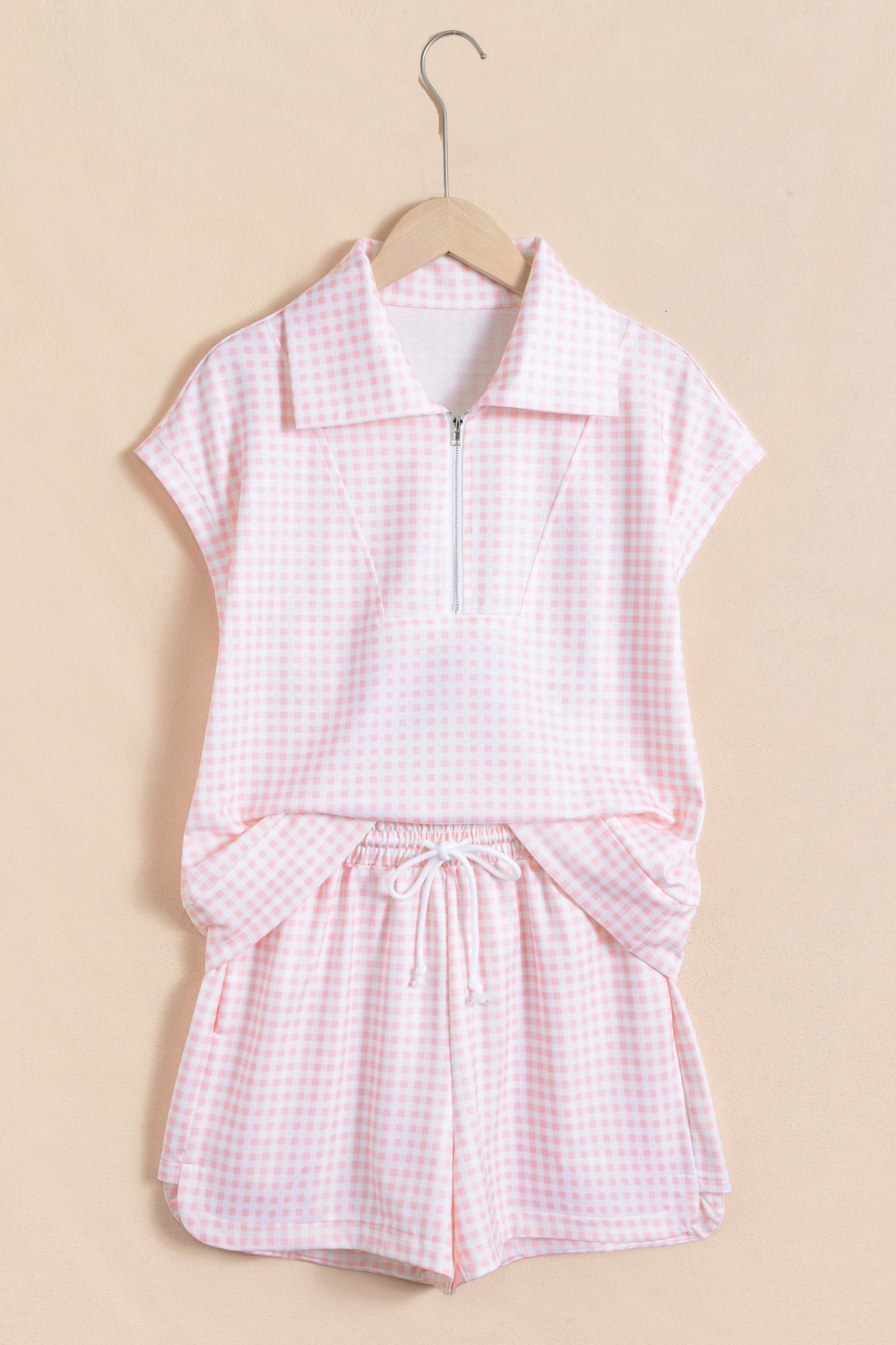Gingham Short Set