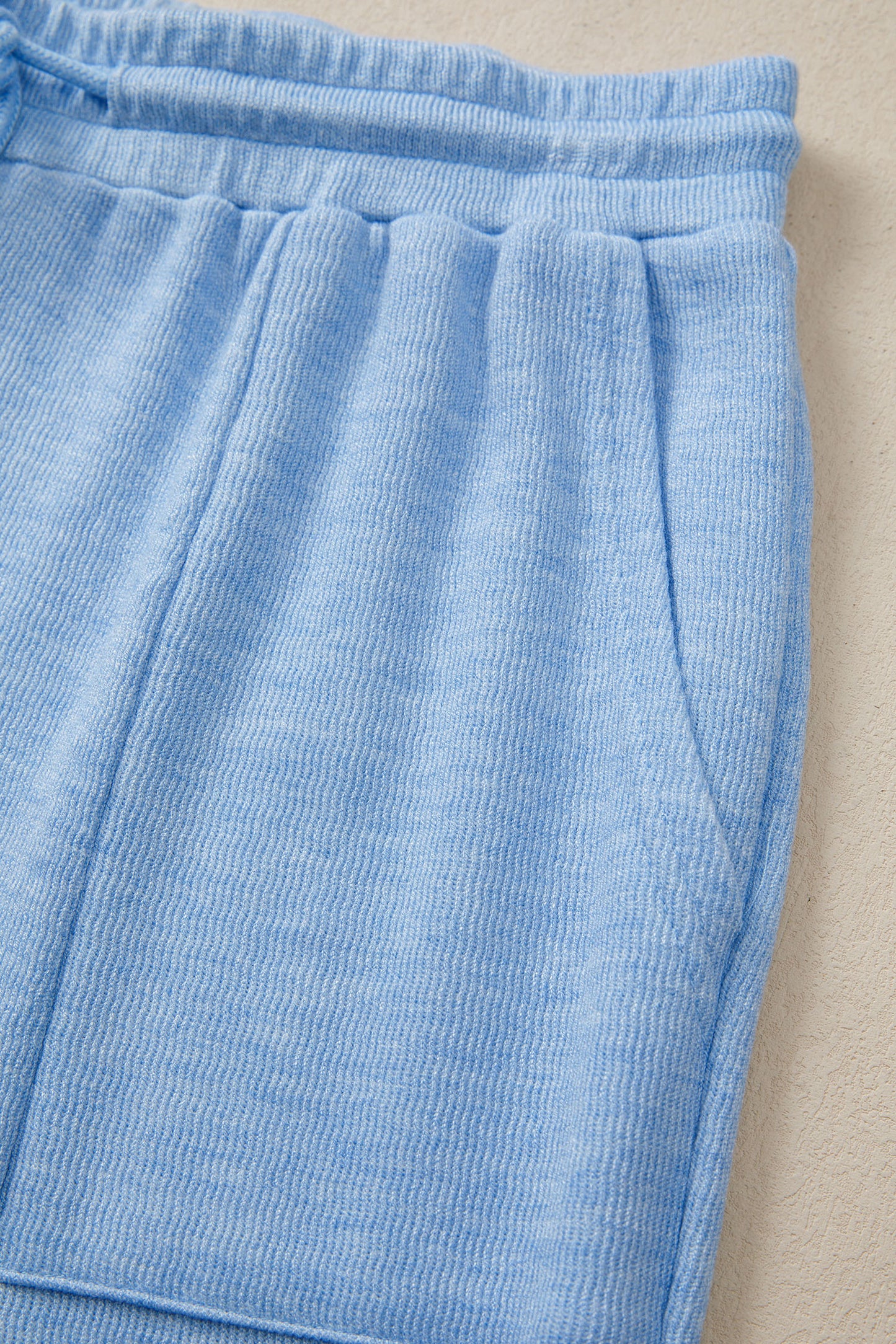 Cap Sleeve Matching Top and Jogger Pants Set