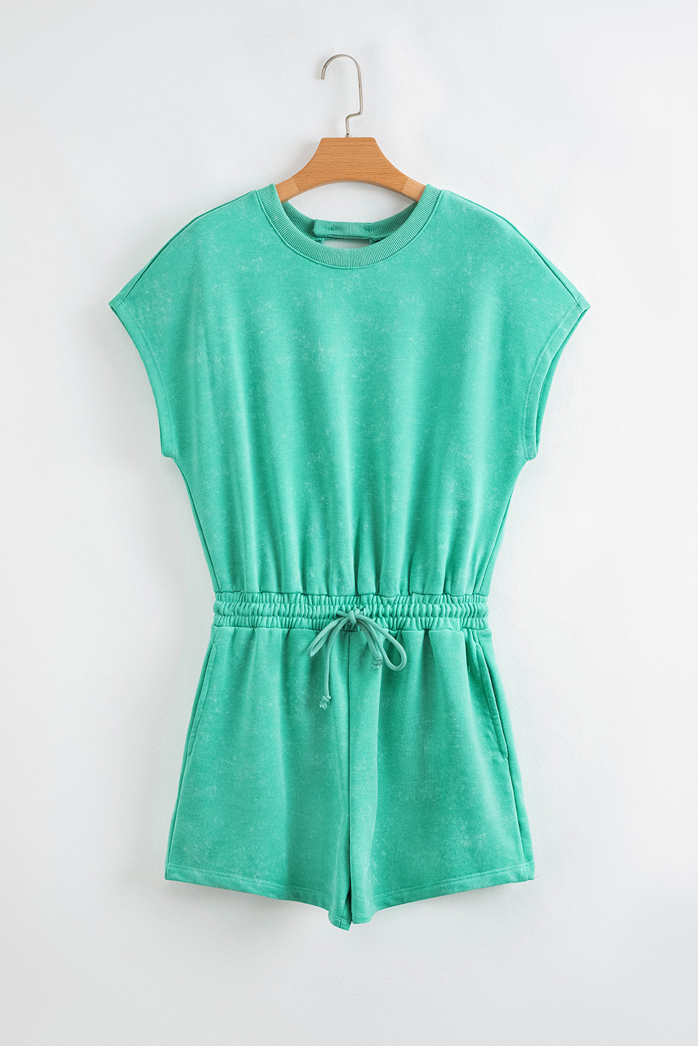 Sea Green Mineral Wash Romper