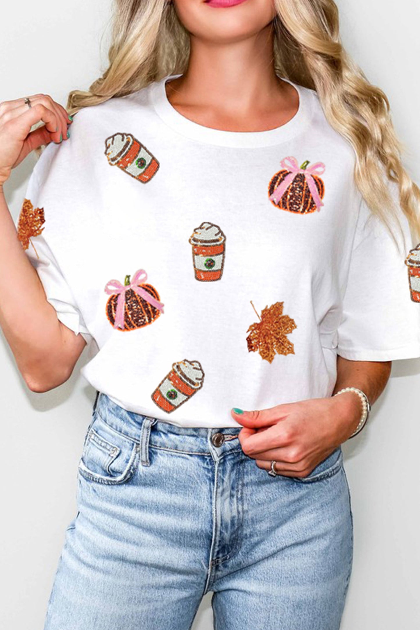 Fall Graphic Shift T Shirt