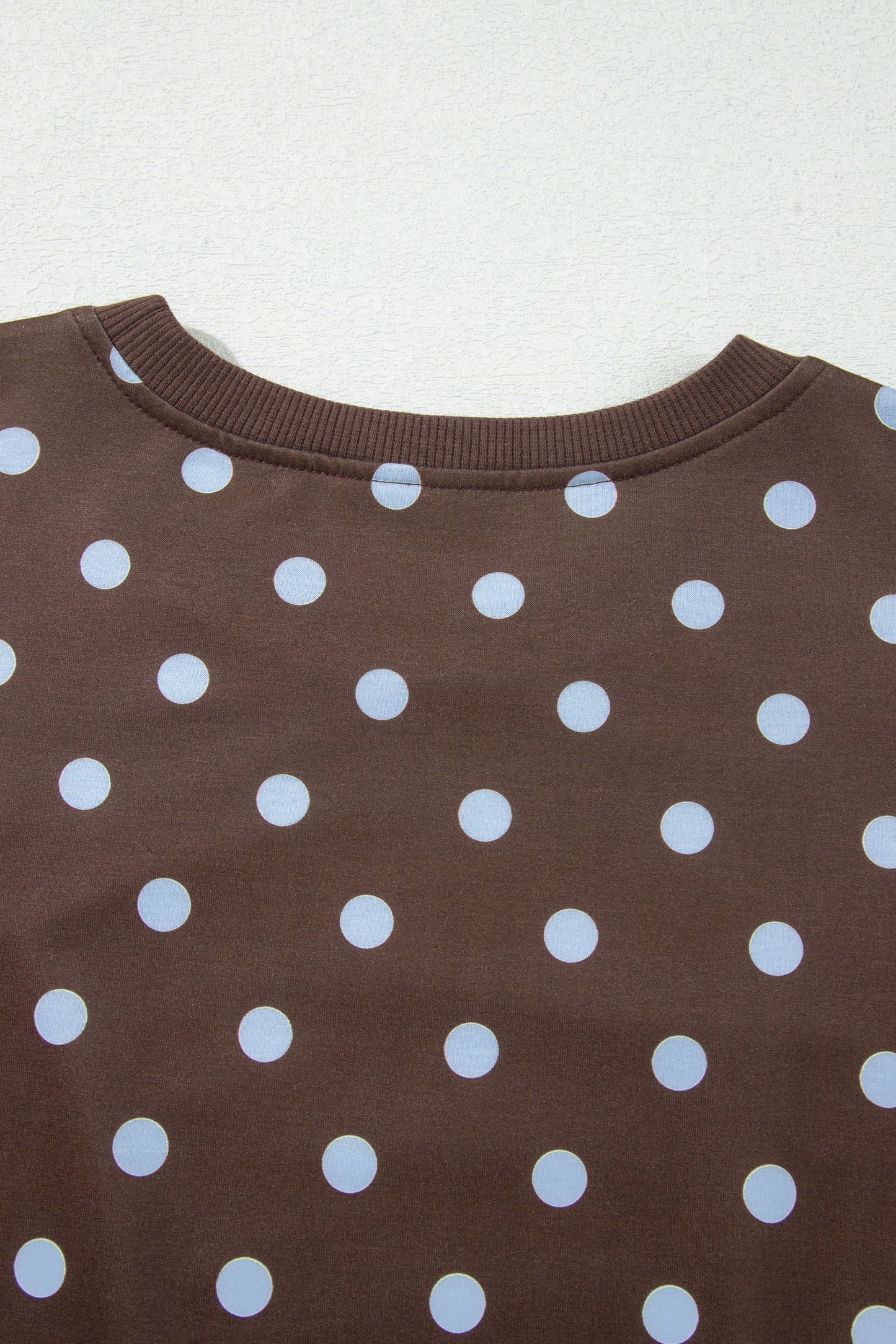 Polka Dot Embroidered Bow Detail Skort Set