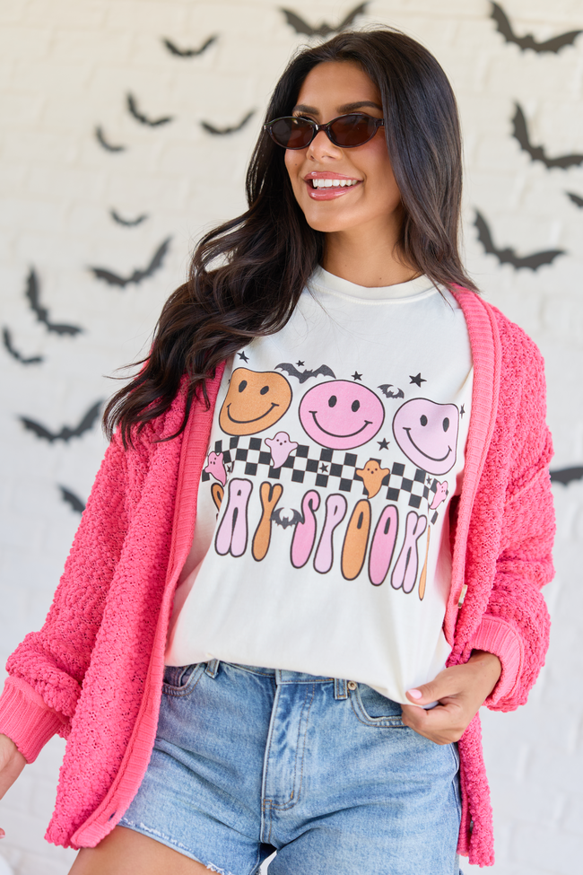 Stay Spooky Ivory Graphic Tee