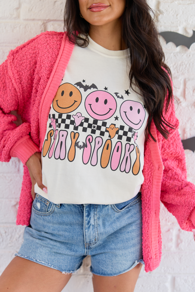Stay Spooky Ivory Graphic Tee