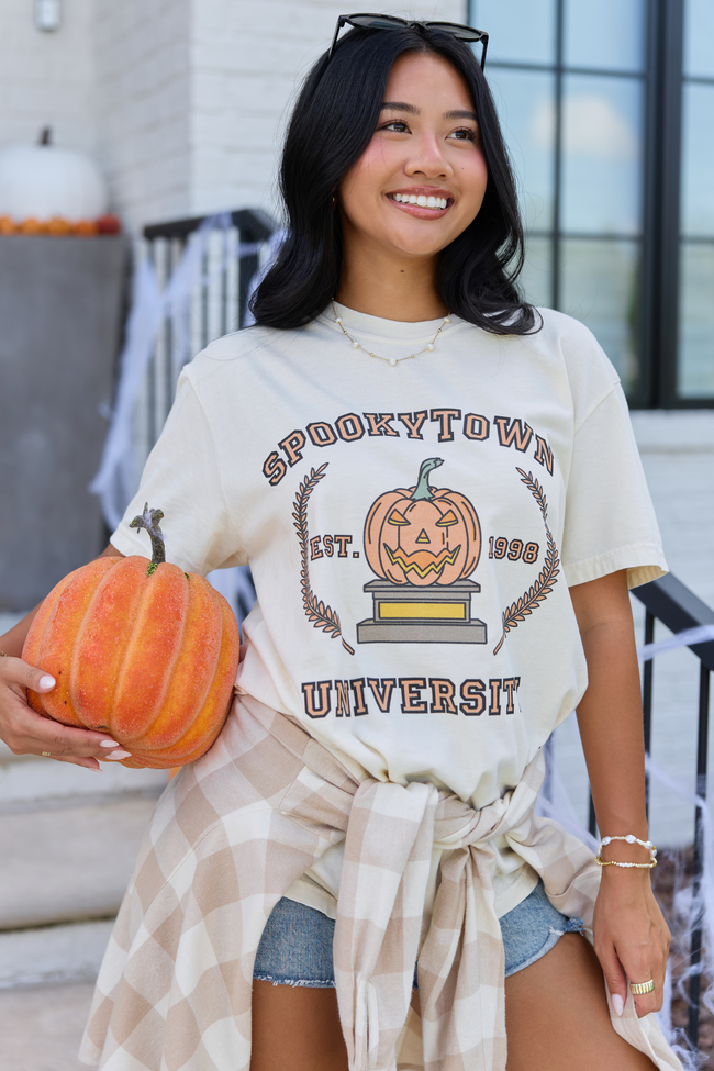Spookytown Ivory Graphic Tee