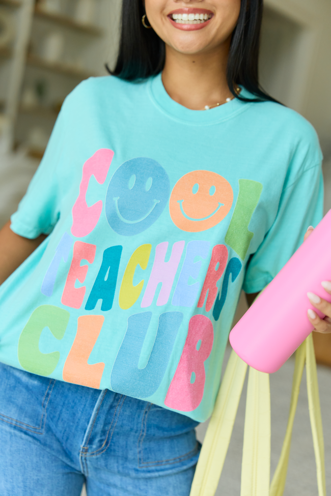 Cool Teachers Club Mint Graphic Tee