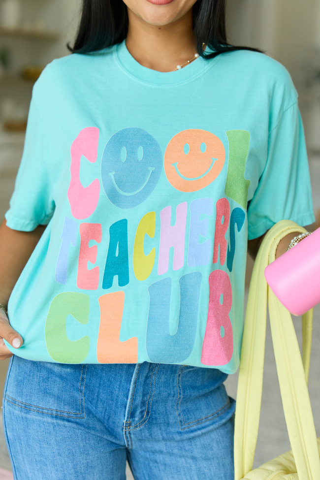 Cool Teachers Club Mint Graphic Tee