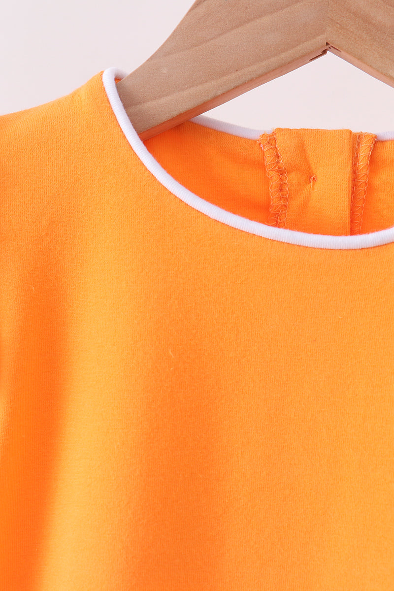 flutter sleeve scalloped top