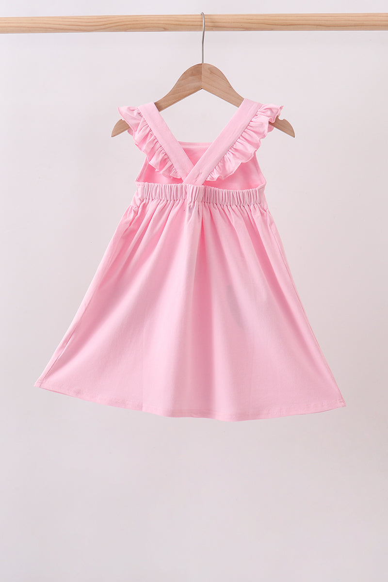 football applique dress