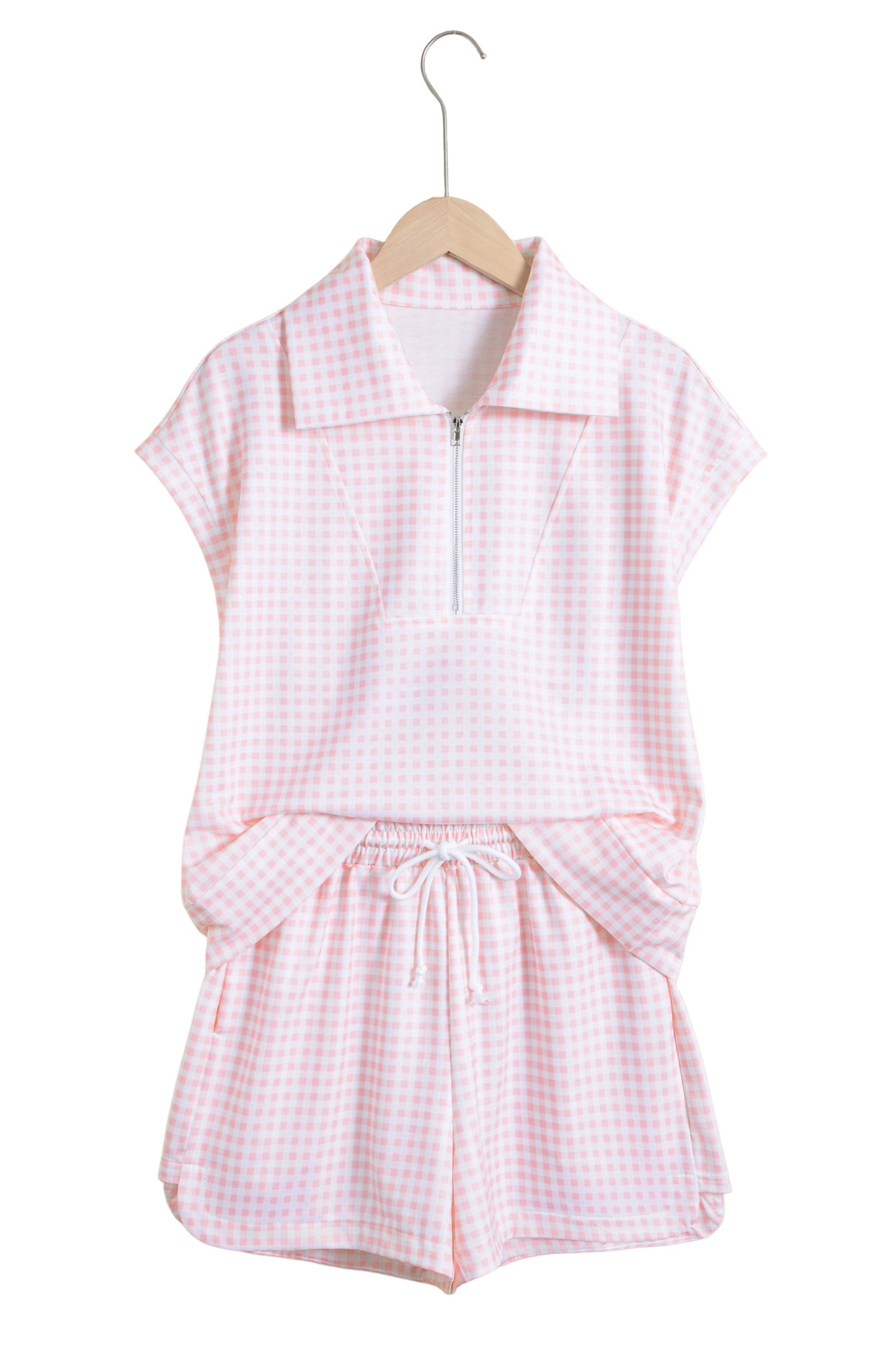 Gingham Short Set