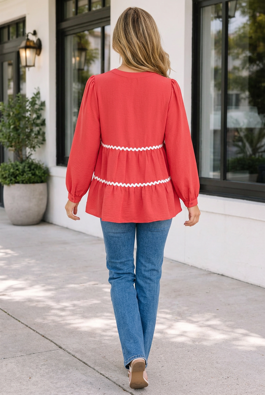 Leah Long Sleeve Top