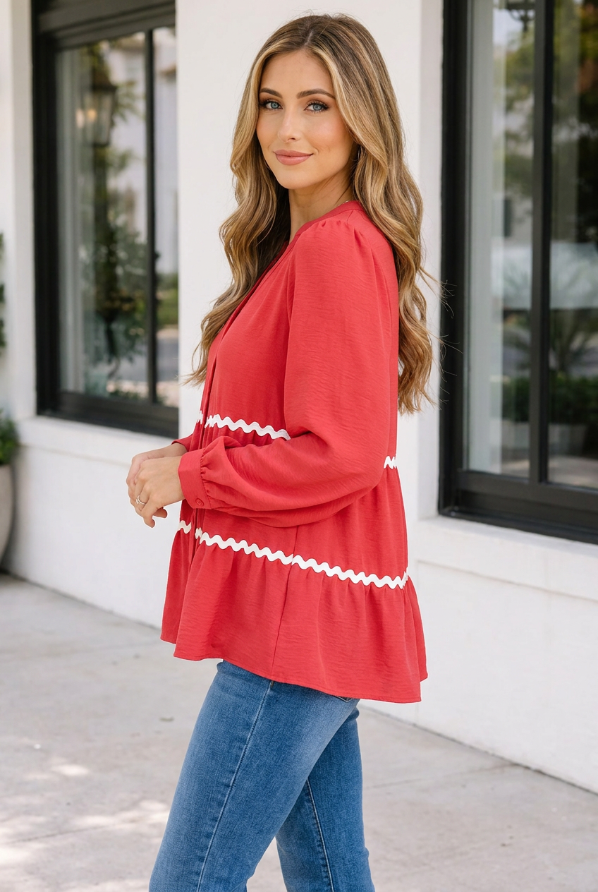 Leah Long Sleeve Top