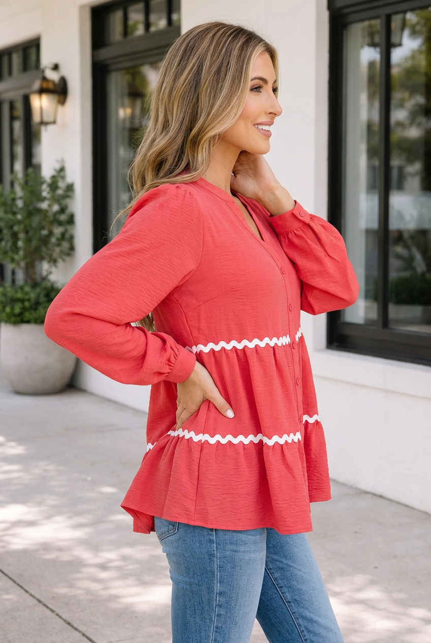 Leah Long Sleeve Top