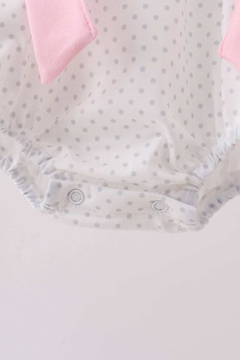 ABC embroidery dot bubble