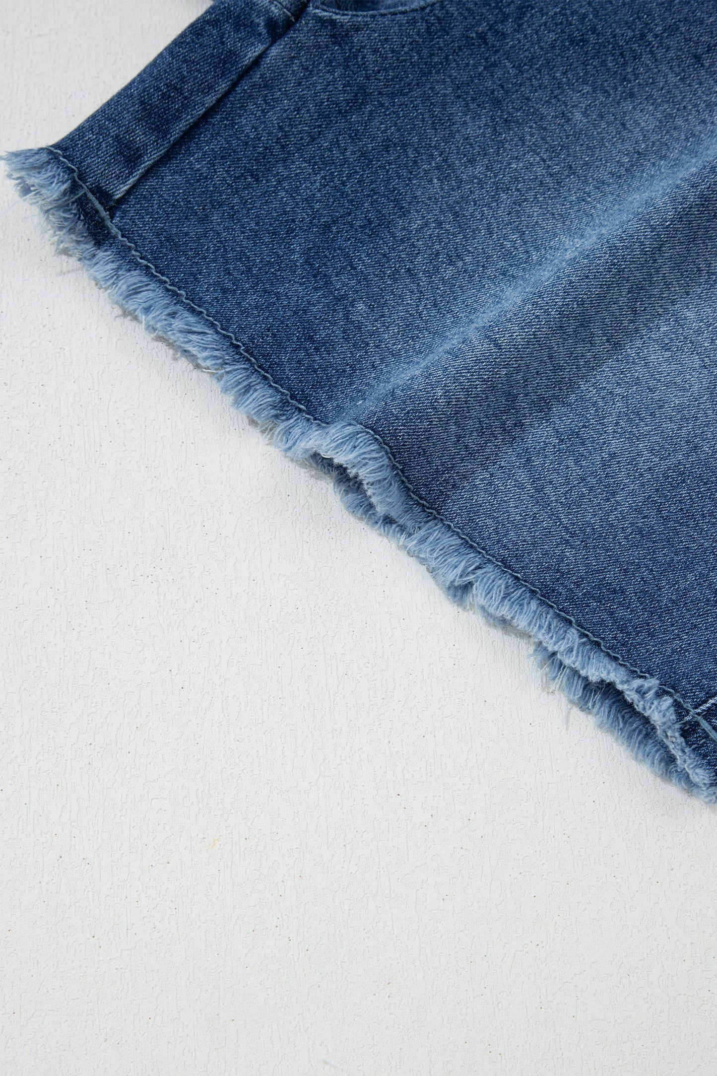 Wrapped Tie Waist Denim Skort
