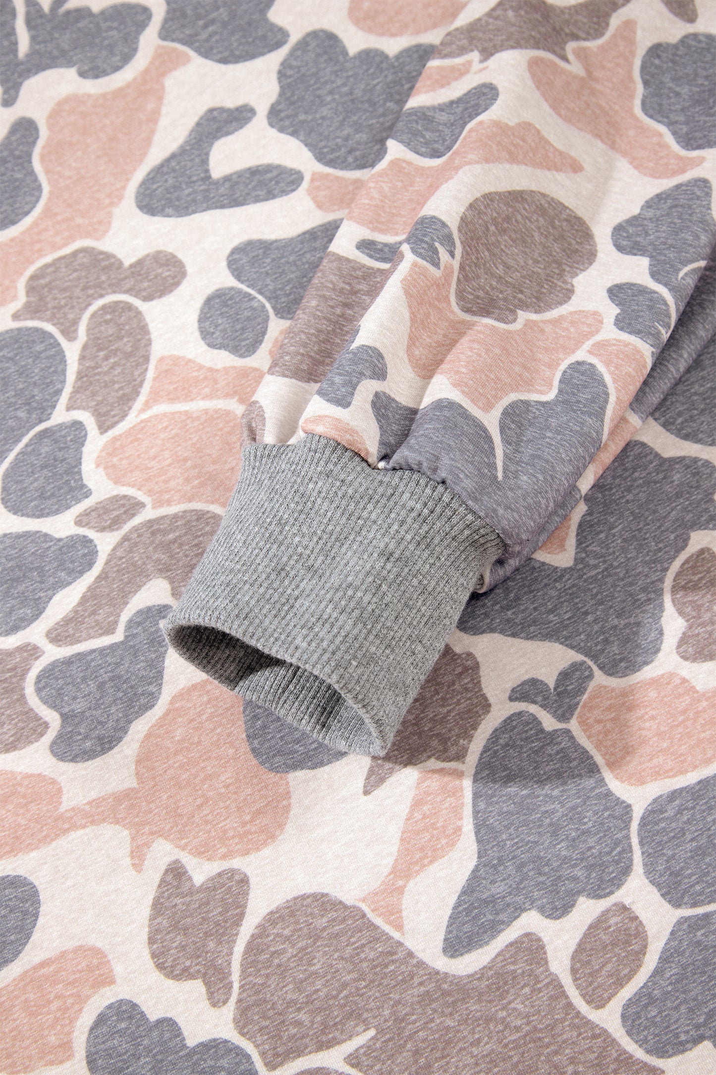 Camouflage Print Pants Set