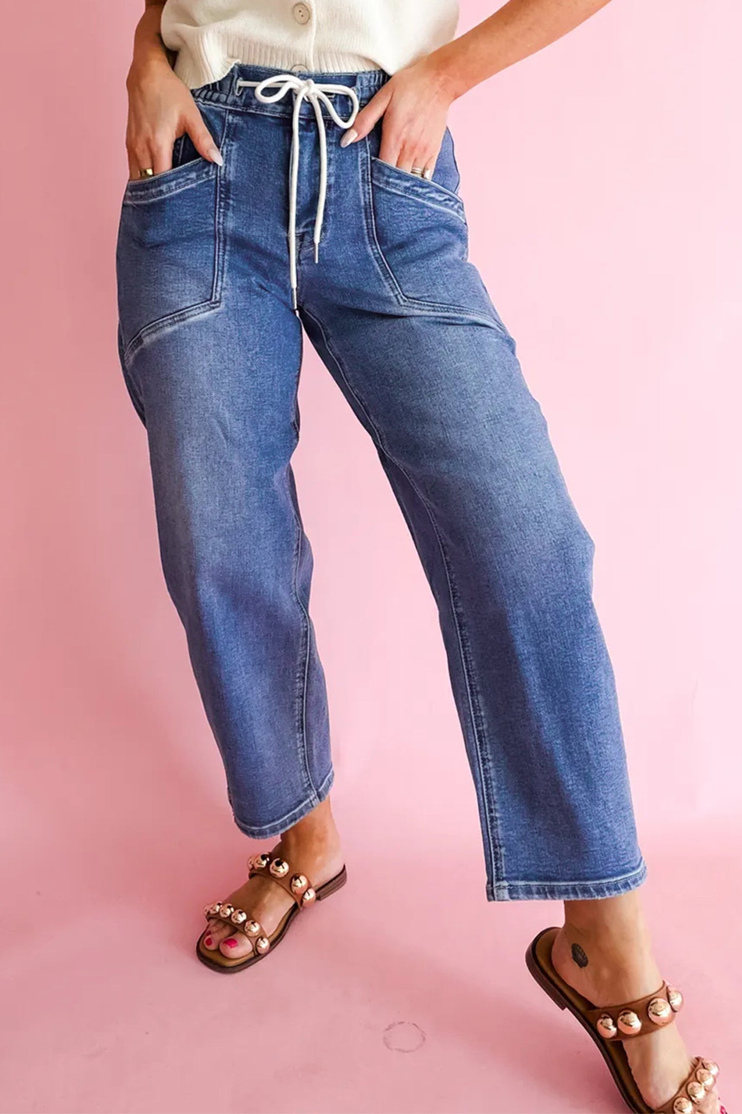 Ankle Length Casual Jeans