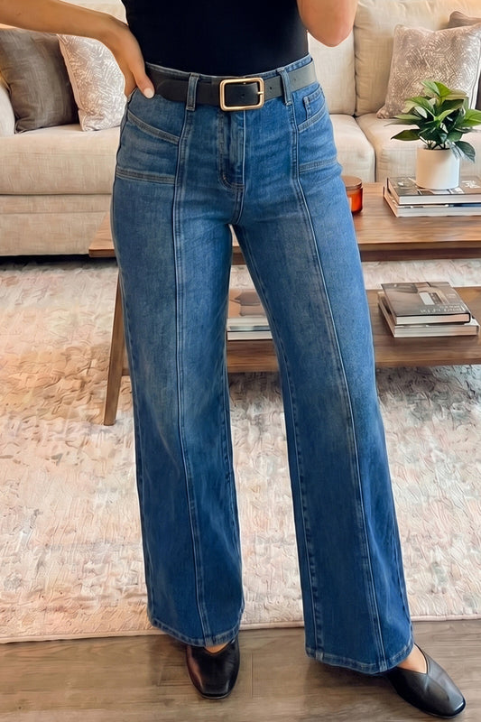 Tailored Seam Shift Jeans