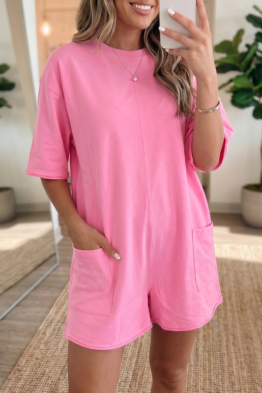 Pocketed Loose Romper