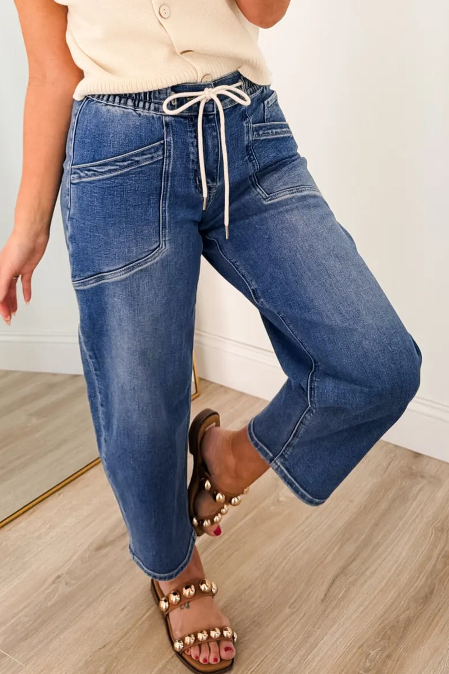 Ankle Length Casual Jeans