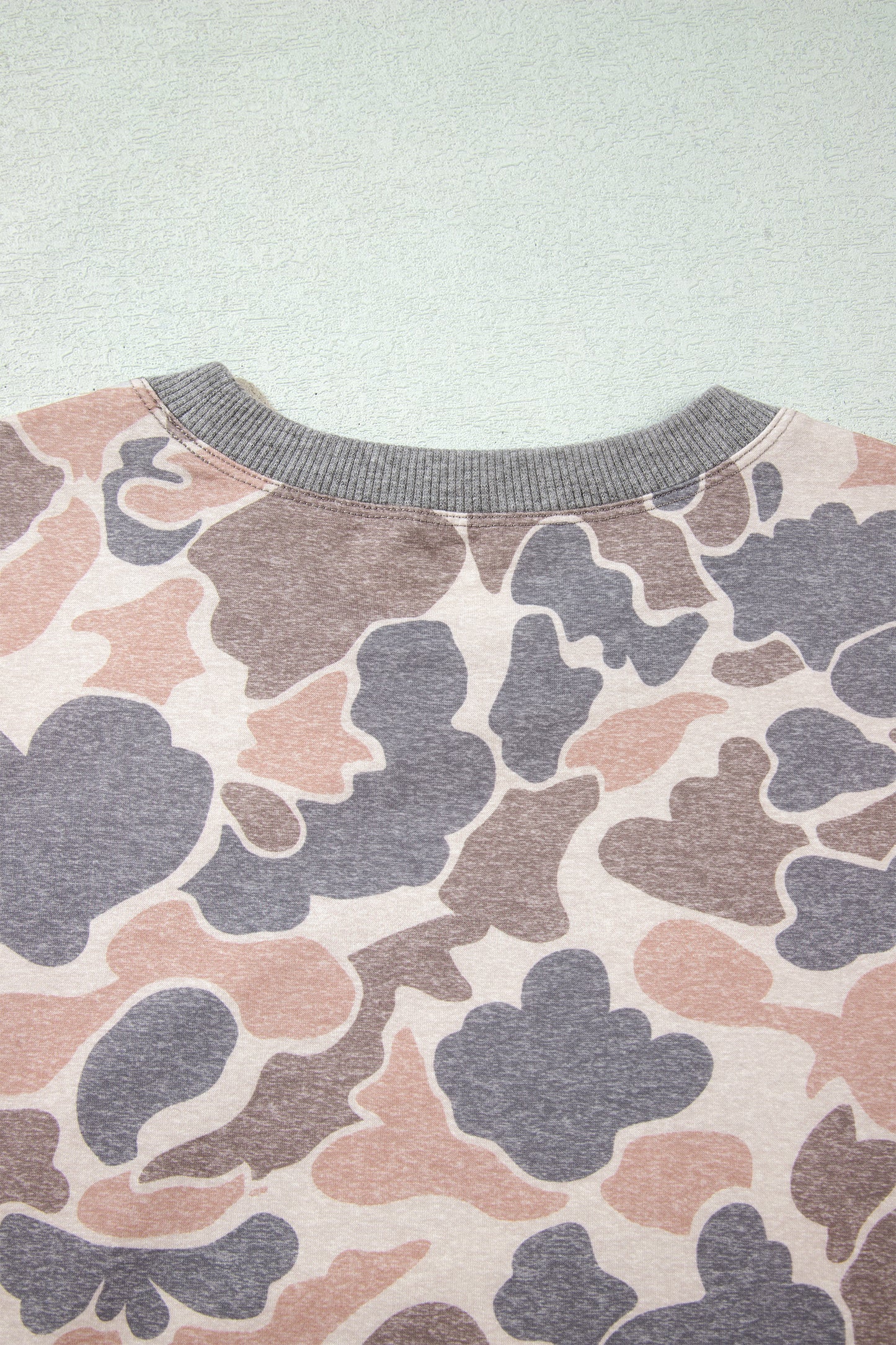 Camouflage Print Pants Set