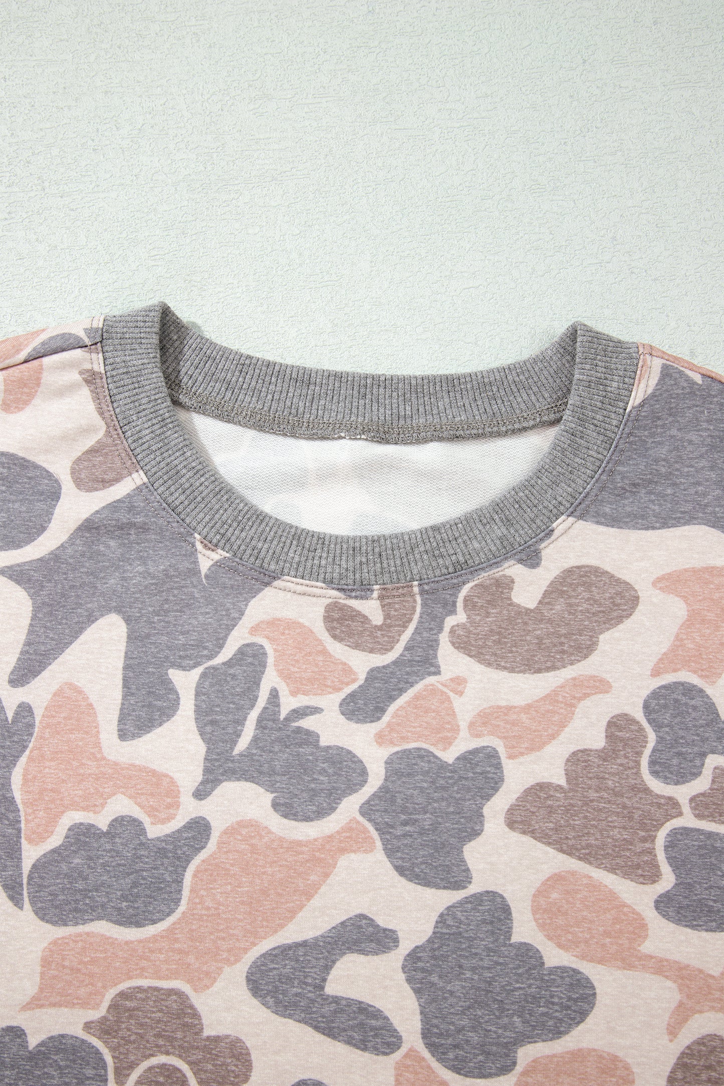 Camouflage Print Pants Set