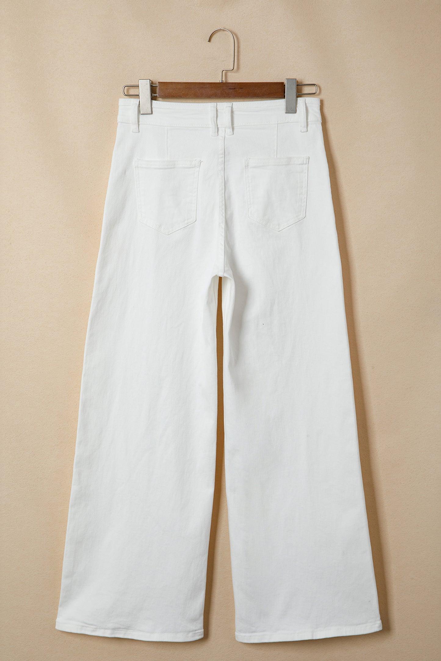 White Loose Casual Jeans