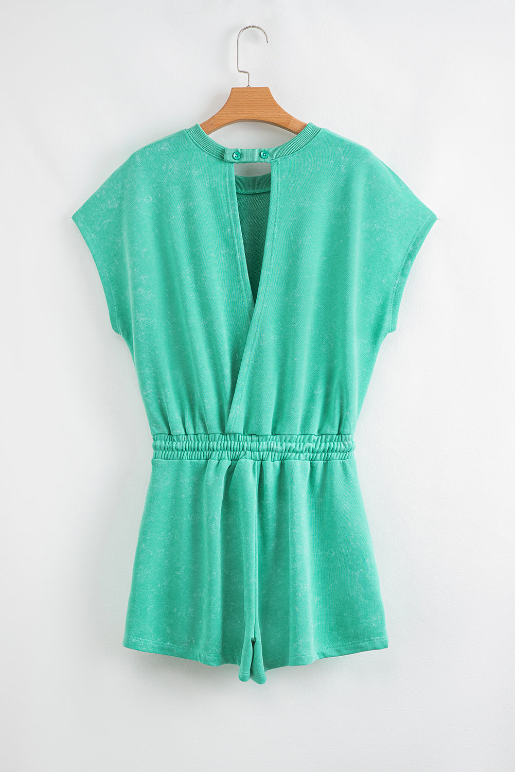 Sea Green Mineral Wash Romper